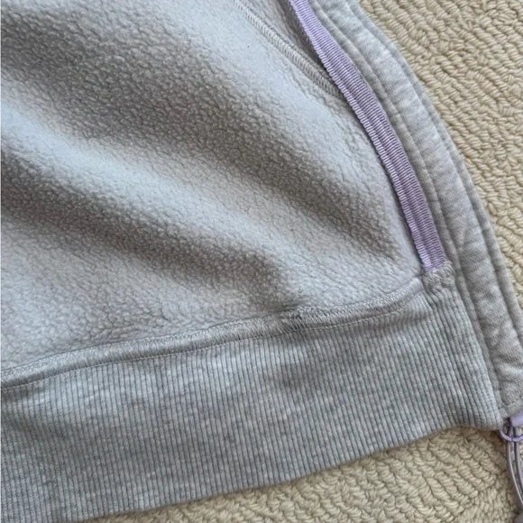 Ivivva Gray Full-Zip Hoodie Sweatshirt - Picture 9 of 12